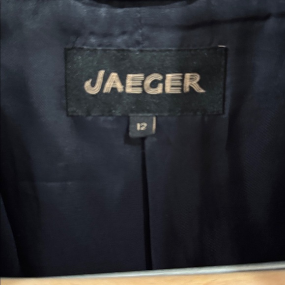 Jaeger Navy Peacoat- size 12 - Picture 2 of 4